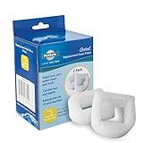 PetSafe Drinkwell Replacement Foam Filters Compatible with PetSafe Ceramic and Stainless Steel Pet Fountains, for Water Dispensers, 2 Count Pack - PAC00-13711, white