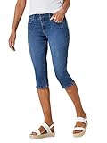 Riders by Lee Indigo Women's Ultra Soft Denim Capri, Sedona, 12