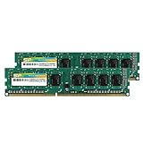 Silicon Power DDR3 16GB (2x8GB) 1600MHz (PC3 12800) 240-pin CL11 1.35V / 1.5V Unbuffered UDIMM PC Computer Desktop Memory Module Ram Upgrade