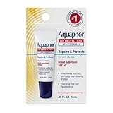 Aquaphor Lip Repair Lip Balm with Sunscreen, Lip Protectant, Lip Balm SPF 30, 0.35 Oz Tube