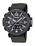 Casio Men's PRG-600YB-3CR PRO TREK Analog-Digital Display Quartz Green Watch (PRG600YB-3)