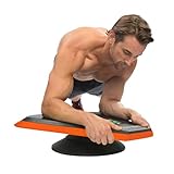 Stealth Core Trainer Personal - Dynamic Ab Plank Workout, Interactive Fitness Board Powered By GamePlay Technology For a Healthy Back and Strong Core (Orange)