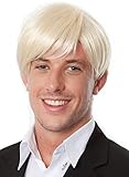 ALLAURA Ken Wig Fred Short Wig Karate Kai Blonde Wig Jeffrey Dahmer Blonde Wigs for Cobra Karate Kid Cosplay Anime Halloween