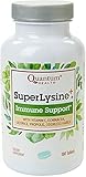 Quantum Health SuperLysine+ Advanced Formula Immune Support Supplement Lysine 1500 mg, Vitamin C Echinacea Licorice Bee Propolis & Odorless Garlic Daily Wellness Blend for Women & Men - 180 Tablets