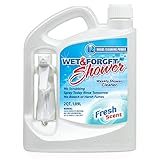 Wet & Forget Shower Cleaner Multi-Surface Weekly No Scrub, Bleach-Free Formula, Ready to Use, Fresh Scent, 64 Fluid Ounces 1 Pack