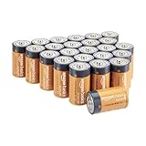 Amazon Basics 24-Pack D Cell Alkaline All-Purpose Batteries, 1.5 Volt, 5-Year Shelf Life
