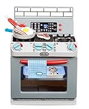 Little Tikes First Oven Realistic Pretend Play Appliance for Kids, Play Kitchen with 11 Accessories and Realistic Cooking Sounds, Unique Toy Multi-Color, Ages 2+