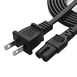 AC Power Cord Cable for Xbox One S,Xbox One X,Xbox Series X/S,Sony PS3,PS4,PS5,Samsung LG Sony TV