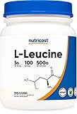 Nutricost Pure L-Leucine Powder 500 Grams