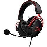 HyperX Cloud Alpha Gaming Headset - Dual Chamber Drivers - Durable Aluminum Frame - Detachable Microphone - Works with PC, PS4, PS4 PRO, Xbox One, Xbox One S (HX-HSCA-RD/AM) (Renewed)