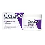 CeraVe Skin Renewing Night Cream | Niacinamide, Peptide Complex, and Hyaluronic Acid Moisturizer for Face | 1.7 Ounce, Packaging may Vary