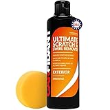 Carfidant Scratch and Swirl Remover - Ultimate Car Scratch Remover Compound - Auto Polish & Paint Restorer - Easily Repair Paint Scratches, Scuffs, Water Spots! Car Buffer Kit