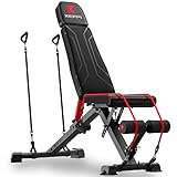 Keppi Adjustable Weight Bench-Foldable Workout Bench Press for Full Body Strength Training, Incline Decline Bench with Fast Folding - 2023 Version