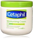 Cetaphil Moisturizing Cream for Very Dry/Sensitive Skin, Fragrance Free, 16 Ounce (Pack of 3)