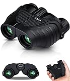 Binoculars 15x25 for Adults,Waterproof Binoculars with Low Light Night Vision, Durable & Clear Binoculars for Sightseeing,Concerts and Bird Watching