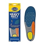 Dr. Scholl's Heavy Duty Support Insole Orthotics, Big & Tall, 200lbs+, Wide Feet, Shock Absorbing, Arch Support, Distributes Pressure, Trim to Fit Inserts, Work Boots & Shoes, Men Size 8-14, 1 Pair