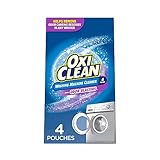 OxiClean Washing Machine Cleaner with Odor Blasters, 4 Count