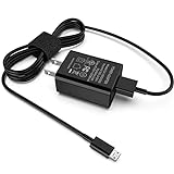 Fast Charger with 6.6FT USB-C and Micro-USB 2IN1 Cable for All-New Fire 6 7 8 10/ Fire HD 7 8 10 Plus and Kids Edition Kids Pro/Fire HDX 6” 7” 8.9” / All E-Reader, Oasis, Paperwhite All Version