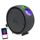 BlissLights Sky Lite 2.0 - RGB LED Laser Star Projector, Galaxy Lighting, Nebula Lamp (Green Stars, Smart App)