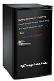 FRIGIDAIRE EFR331-BLACK 3.2 Cu ft Eraser Board Mini Compact Dorm Fridge (Black)