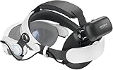 KKCOBVR Q3 PRO Comfort Battery Pack Head Strap 10000mh Compatible with Meta Quest 3/Quest 3S, Extend Playtime Replacement Head Strap Accessories