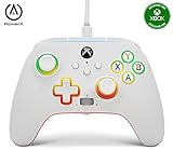 PowerA Spectra Infinity Enhanced Wired Controller for Xbox Series X|S - White (Amazon Exclusive), gamepad, video gaming controller, works with Xbox One and Windows 10/11, officially licensed