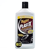 Meguiar's PlastX Clear Plastic Polish, Fast & Easy Clear Plastic Restorer for Headlights, Taillights, Soft Top Windows, and More, Remove Scratches, Cloudiness, Yellowing, and Oxidation, 10 oz.