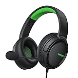BINNUNE Gaming Headset with Mic for Xbox Series X|S Xbox One PS4 PS5 PC Switch, Wired Audifonos Gamer Headphones with Microphone Xbox 1 Playstation 4|5