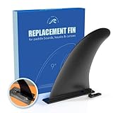 Paddle Board Fin - 9' Replacement for iSUP/Inflatable Paddle Boards, Kayak, Canoe Stand Up Plastic Fin
