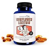 Legendairy Milk Sunflower Lecithin, 1200mg Organic Sunflower Lecithin Supplement for Clogged Milk Ducts, Made in USA, 200 Softgels