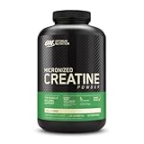 Optimum Nutrition Micronized Creatine Monohydrate Powder, Unflavored, Keto Friendly, 120 Servings (Packaging May Vary)