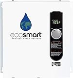 EcoSmart ECO 27 Tankless Water Heater, Electric, 27-kW - Quantity 1, 17 x 17 x 3.5