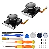 GuliKit Switch Joystick Replacement, Hall Effect Joystick, No Drift, Hall Joystick for Switch Joycon, Switch OLED & Switch Lite with Repair Kit (1 pair)