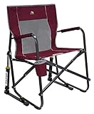 GCI Outdoor Freestyle Rocker Portable Rocking Chair & Outdoor Camping Chair, Cinnamon