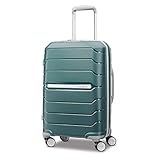 Samsonite Freeform Hardside Expandable with Double Spinner Wheels, Carry-On 21-Inch, Sage Green