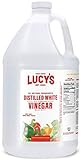 Lucy's Family Owned - Natural Distilled White Vinegar, 1 Gallon (128 oz) - 5% Acidity (White Vinegar, Gallon)