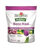 Burpee Bone Meal Fertilizer | Add to Potting Soil | Strong Root Development | OMRI Listed for Organic Gardening | for Tomatoes, Peppers, and Bulbs, 1-Pack, 3 lb (1 Pack)