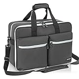 AKOZLIN PS5 Console Carrying Travel Bag Large Capacity PS5 Storage Case Compatible with PlayStation 5 Monitor,Headset,Game,Charger & Accessories