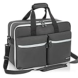 AKOZLIN PS5 Console Carrying Travel Bag Large Capacity PS5 Storage Case Compatible with PlayStation 5 Monitor,Headset,Game,Charger & Accessories