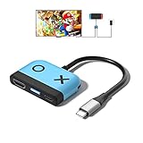 Switch Dock for Nintendo Switch,Portable Dock with HDMI TV USB 3.0 Port and USB C Charging,Compatible with Nintendo Switch Steam Deck MacBook Pro/Air Samsung and More