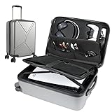 SARLAR Carrying Case Compatible with Playstation 5 Standard and Digital Editions, PS5 Hard Suitcase Travel and Storage for Console/Controllers/Monitor/Games/Headset/Charging Station/Base/Cables and All Accessories
