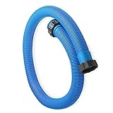 Jopwoo 1.5'' Diameter Pool Pump Replacement Hose 59' Long Accessory Pool Hoses 29060E for Above Ground Pools for Saltwater pool System and Filter Pump, 1-Pack, Blue
