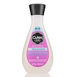 Cutex Gel Nail Polish Remover, Ultra-Powerful & Removes Glitter and Dark Colored Paints, Paraben Free, 6.76 Fl Oz