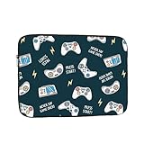 Joystick Gamepad Game Controller Laptop Sleeve 13 inch Carrying Bag Protective Case Tote Tablet Cover Notebook Computer Bag for Women Men