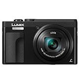 Panasonic LUMIX DC-ZS70K, 20.3 Megapixel, 4K Digital Camera, Touch Enabled 3-Inch 180 Degree Flip-front Display, 30X LEICA DC VARIO-ELMAR Lens, WiFi (Black)