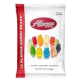 Albanese World's Best 12 Flavor Gummi Bears, 5lbs of Candy