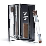 Color Wow Root Cover Up, Medium Brown - Instantly cover greys + touch up highlights, create thicker looking hairlines, water resistant, sweat resistant - No mess multi award winning root touch up