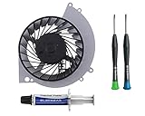 ElecGear Replacement Internal Cooling Fan for PS4 CUH-1xxx – CPU Heatsink Cooler, Arctic MX-2 Thermal Compound Paste, TR9 Torx Security, PH1 Screwdriver Repair Tool Kit for PlayStation 4 Console