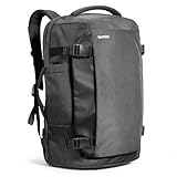 tomtoc Travel Backpack 40L, TSA Friendly Flight Approved Carry-on Luggage Hand Water-resistant Lightweight Business Rucksack, Durable Large Weekender Bag Daypack Fits 17.3 Inch Laptop
