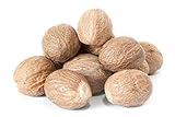 Organic Whole Nutmeg (3.5 oz), Premium Grade, Harvested & Packed from a USDA Certified Organic Farm in Sri Lanka (stand up resealable pouch)